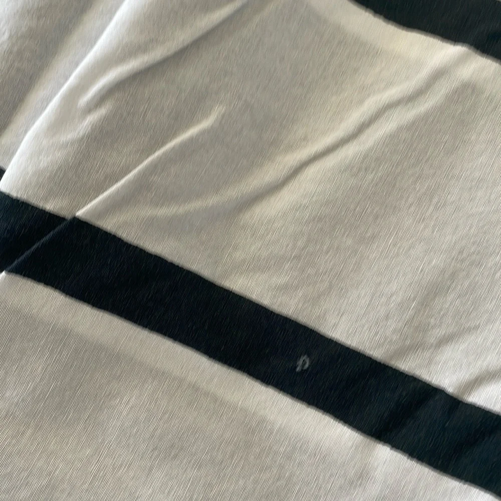 Queen size stripe comforter cover